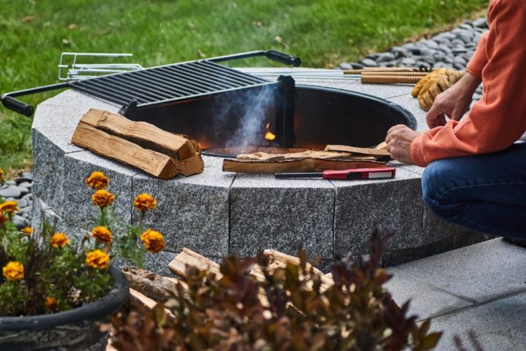 Granite Round Firepit